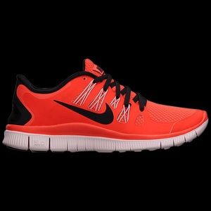 NIKE Womens Free 5.0 'Total Crimson Blue' Size 6.5